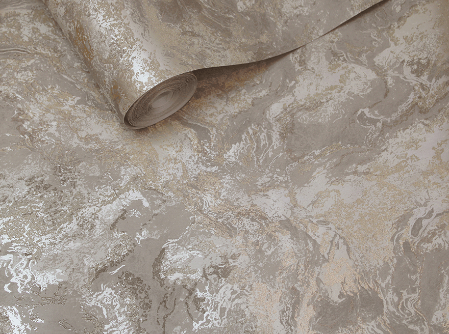 Wallpaper - Holden Calacatta Marb/Bead Taupe Wallpaper - 99372 - 60001760