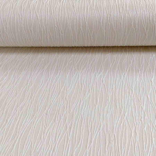 Wallpaper  -  Holden Sienna White Plain Stripe Textures Wallpaper - 35183  -  50116913