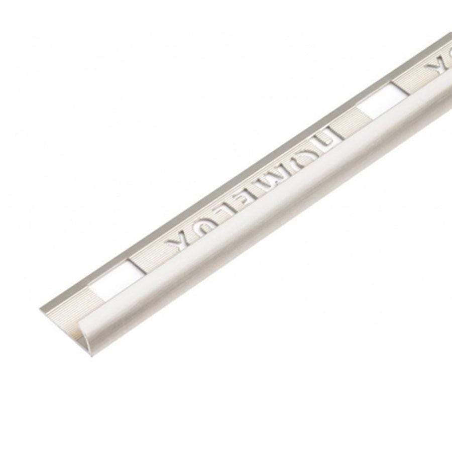 Flooring & Carpet - Homelux 6Mm Stainless Steel Round Metal Tile Trim 1.83 Metre - 50042335