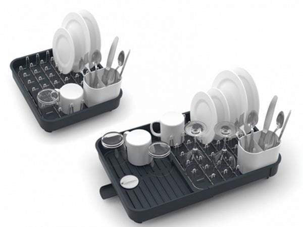 Kitchenware - Joseph Joseph Grey Expandable Dish Rack - 50120427