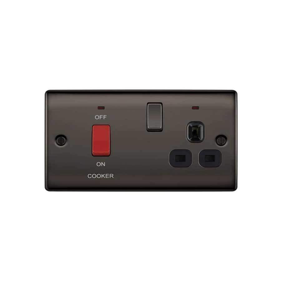 DIY  -  Nexus Nbn70B-01 Black Nickel Cooker Socket  -  50110567