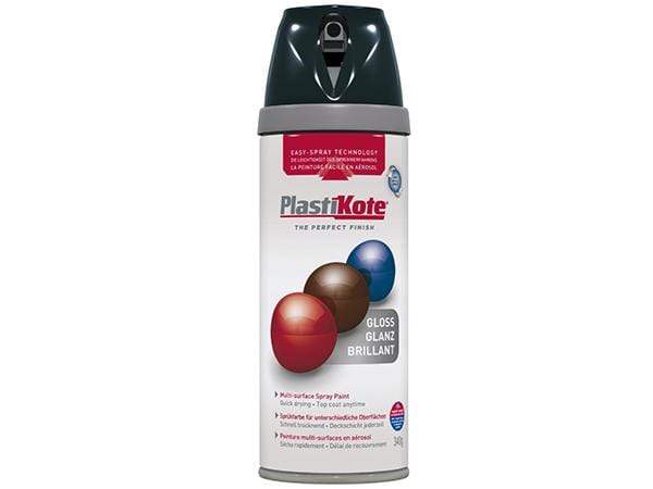 Paint - Plastikote Twist And Spray Gloss Black Paint - 50090919