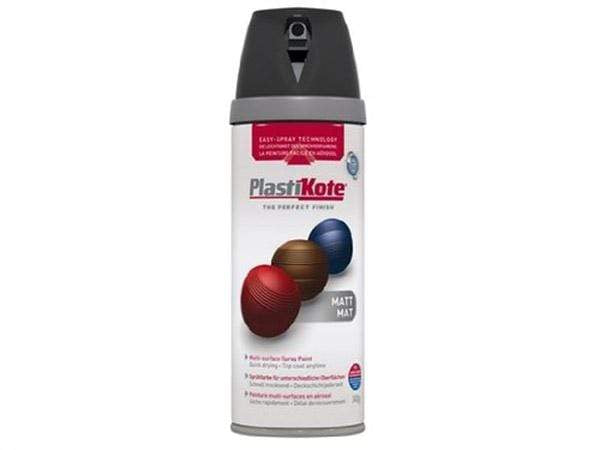 Paint - Plastikote Twist And Spray Matt Chocolate Paint - 50090999