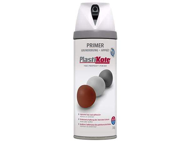 Paint - Plastikote Twist And Spray White Primer - 50091004