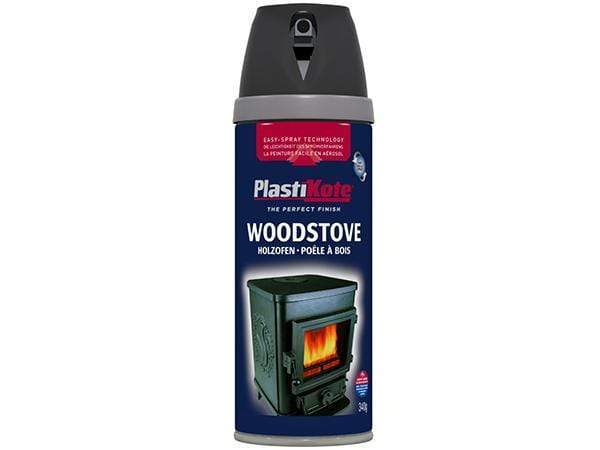 Paint - Plastikote Twist And Spray Woodstove Paint - 50091011