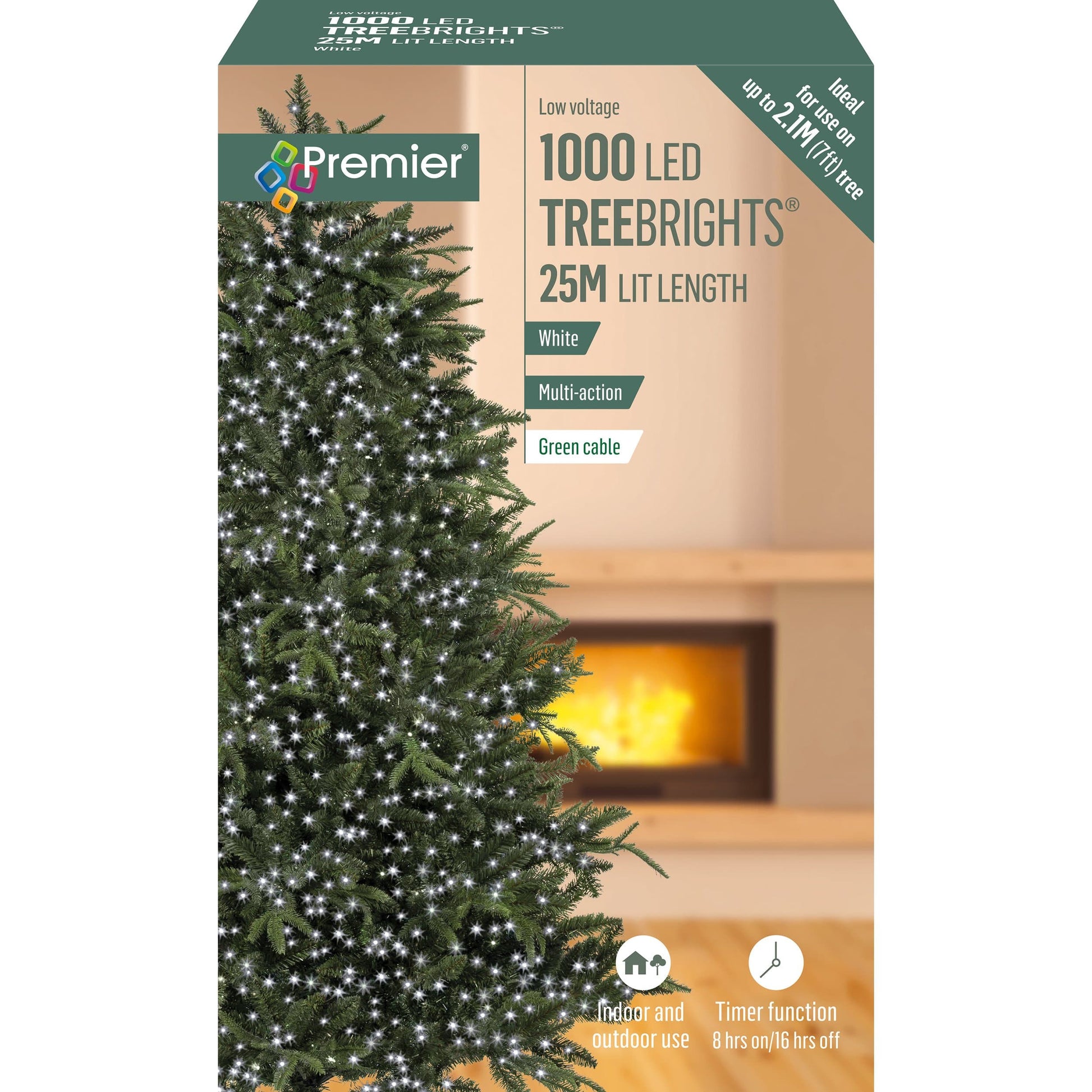 Christmas  -  1000 LED Cool White Treebright Lights  -  60001102