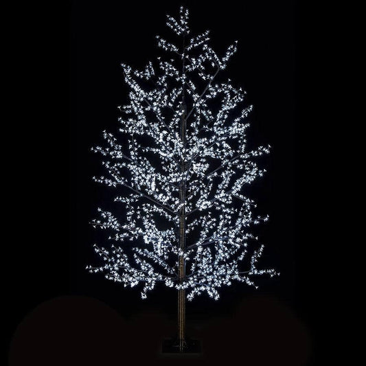 Christmas  -  White LED Artificial 3 Metre Blossom Tree Christmas Light  -  60004117