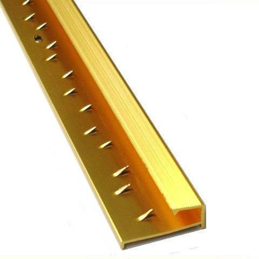 Flooring & Carpet - Qa Gold Single Edge Door Stop 9Ft - 50099645