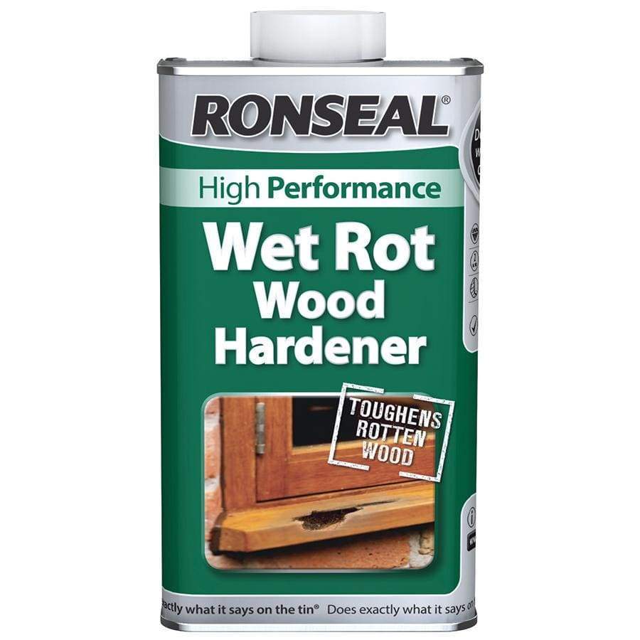 Paint - Ronseal Wet Rot Wood Hardener 500Ml - 00498999