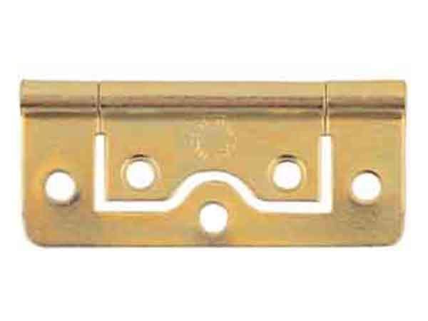 DIY - Select Flush Hinges Electro Brass 50Mm - 00344302
