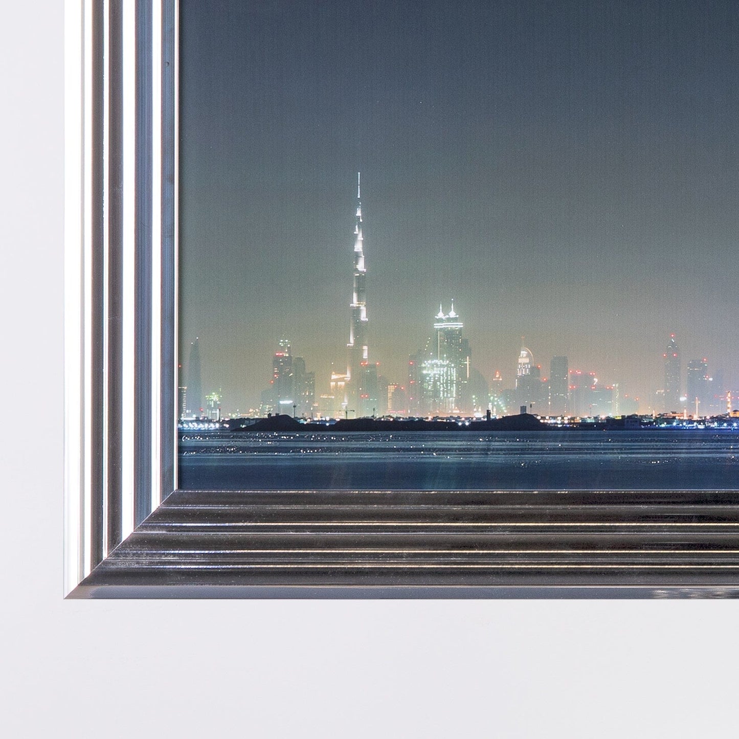 Pictures - Shh Dubai Skyline Framed Wall Art - 60003247