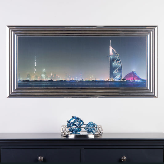 Pictures  -  Shh Dubai Skyline Framed Wall Art  -  60003247