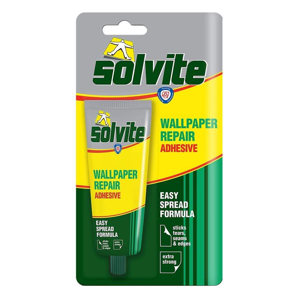 Wallpaper - Solvite Wallpaper Repair Adhesive Tube - 50090209