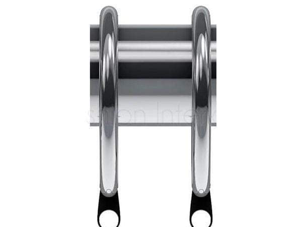 Homeware - Speedy Nicola Chrome Curtain Rings - 50120752