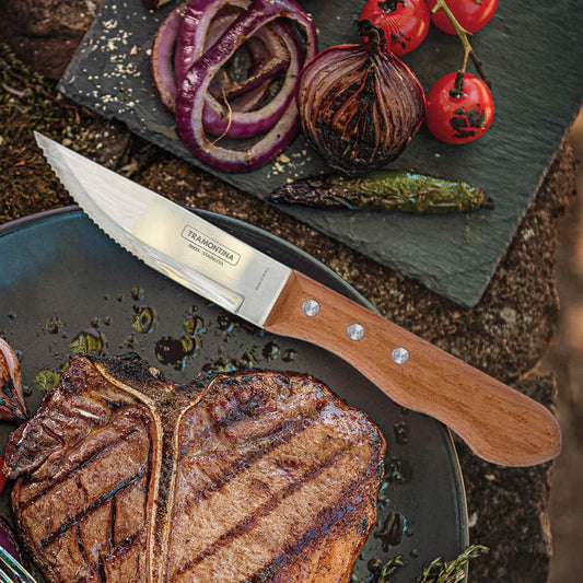 Kitchenware  -  Tramontina Churrasco Steak Knives - 4 Piece Set  -  60000868