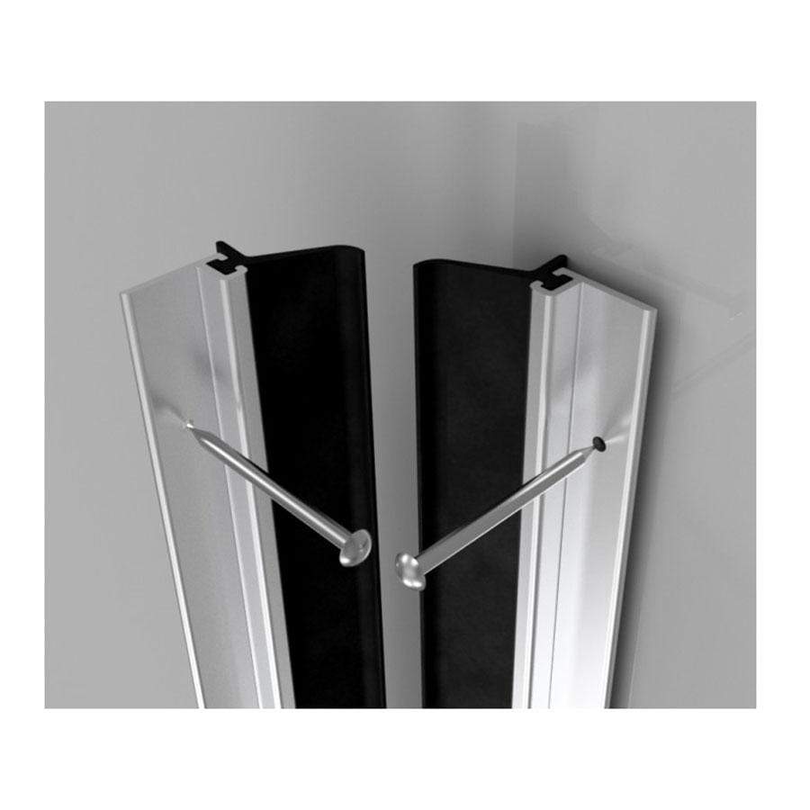 DIY - Warmseal Draught Excluder Superseal Long Set Aluminium - 50145262