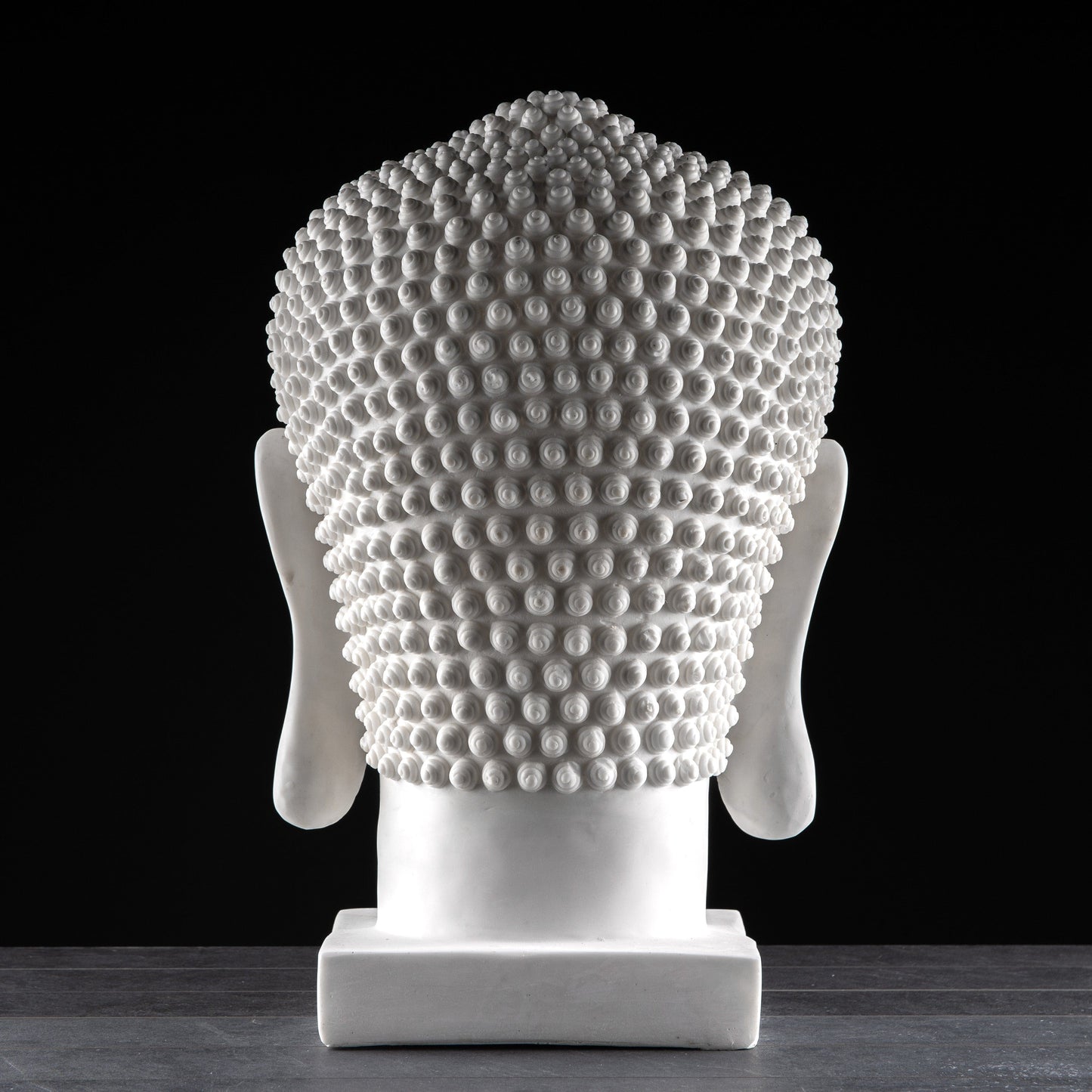 Gardening - XL White Buddha Head Bust 70cm - 60002508
