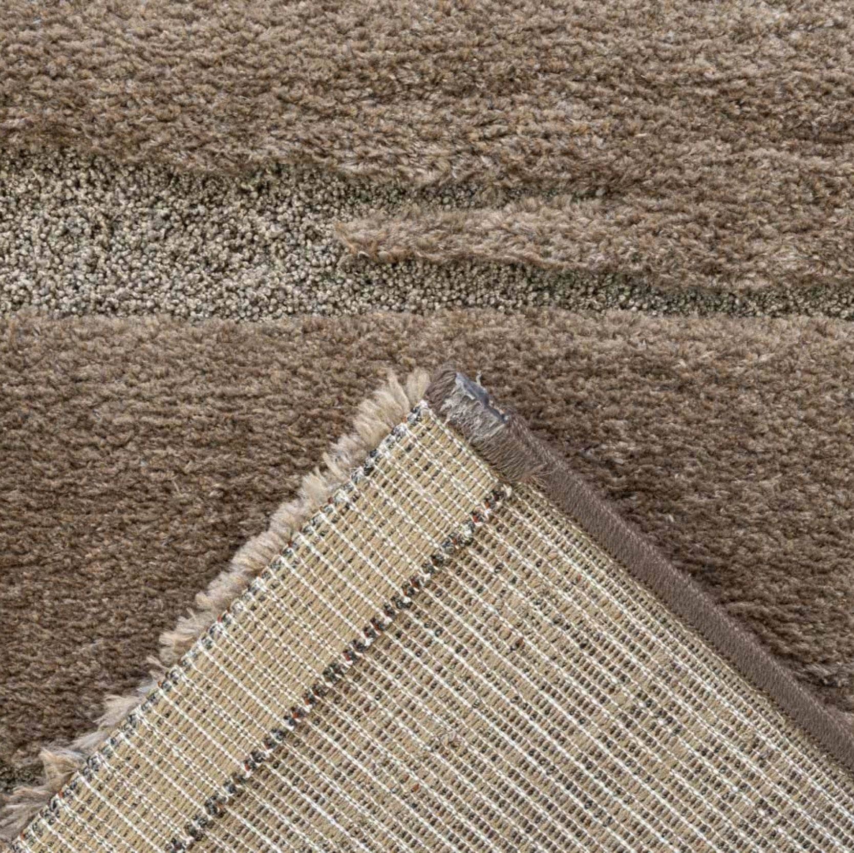 Rugs  -  Cleo 013-0025/7222Brown Abstract Rug - 80cm x 150cm  -  60484182