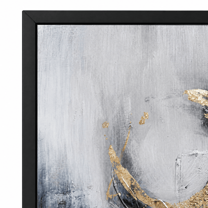Pictures  -  10156 Canvas Painting Black Frame - 100 x 100cm  -  60485764