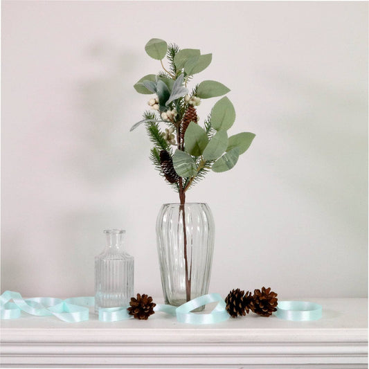 Christmas  -  Premium Ivory Winter Pick - 50cm  -  60483955