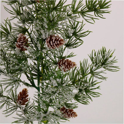 Christmas  -  Frosty Pine Snowy Spray - 50cm  -  60483956
