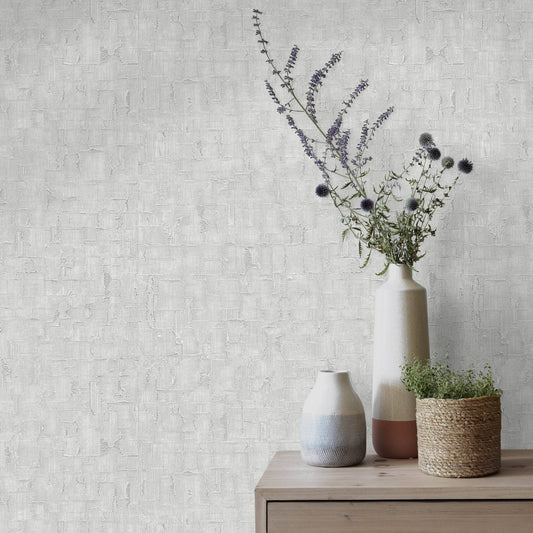 Wallpaper  -  Erismann Casual Chic Silver Wallpaper 10260-31  -  60011299