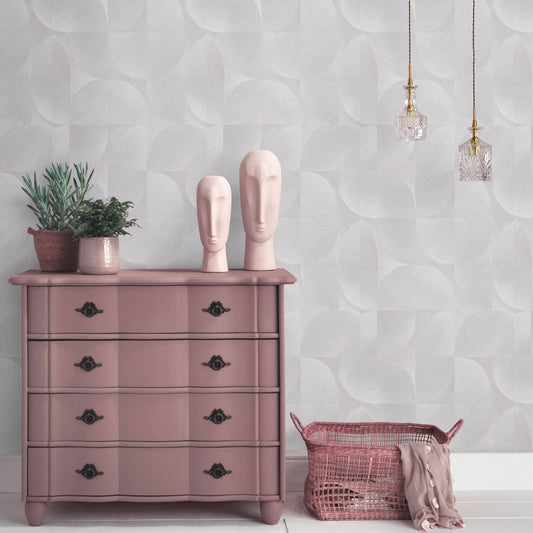 Wallpaper  -  Erismann B48 Martinique Silver Wallpaper - 10392-38  -  60011307