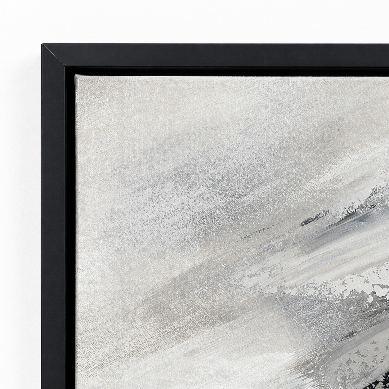 Pictures  -  10393 Canvas Painting Black Frame - 100 x 100cm  -  60485766