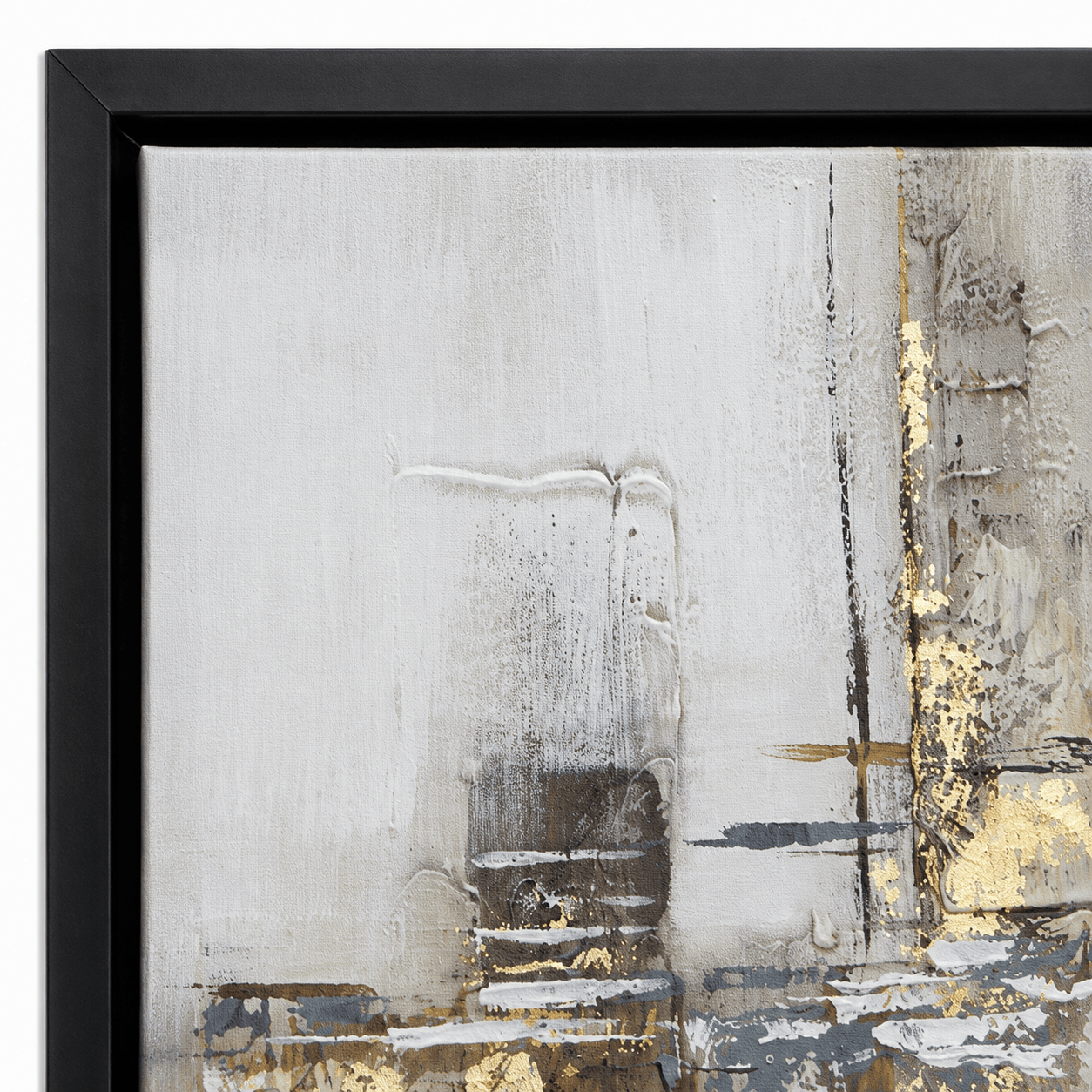Pictures  -  10475 Canvas Painting Black Frame - 120 x 80cm  -  60485765