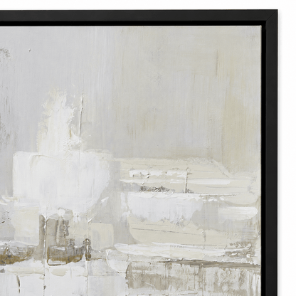 Pictures  -  10480 Canvas Painting Black Frame - 100 x 100cm  -  60485767