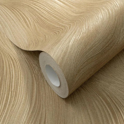 Wallpaper  -  Erismann Waves of Light Geometric Metallic Gold Wallpaper - 10522-30  -  60484801