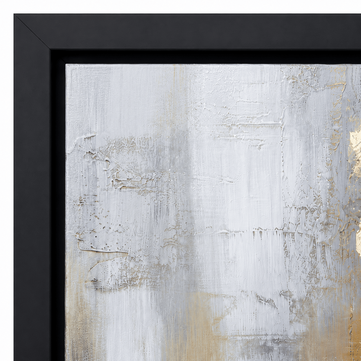 Pictures  -  10858 Canvas Painting Black Frame - 100 x 100cm  -  60485770