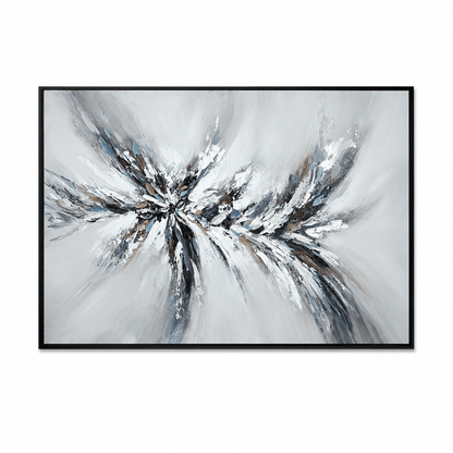 Pictures  -  10866 Canvas Painting Black Frame - 120 x 80cm  -  60485771