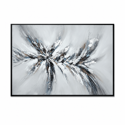 Pictures  -  10866 Canvas Painting Black Frame - 120 x 80cm  -  60485771