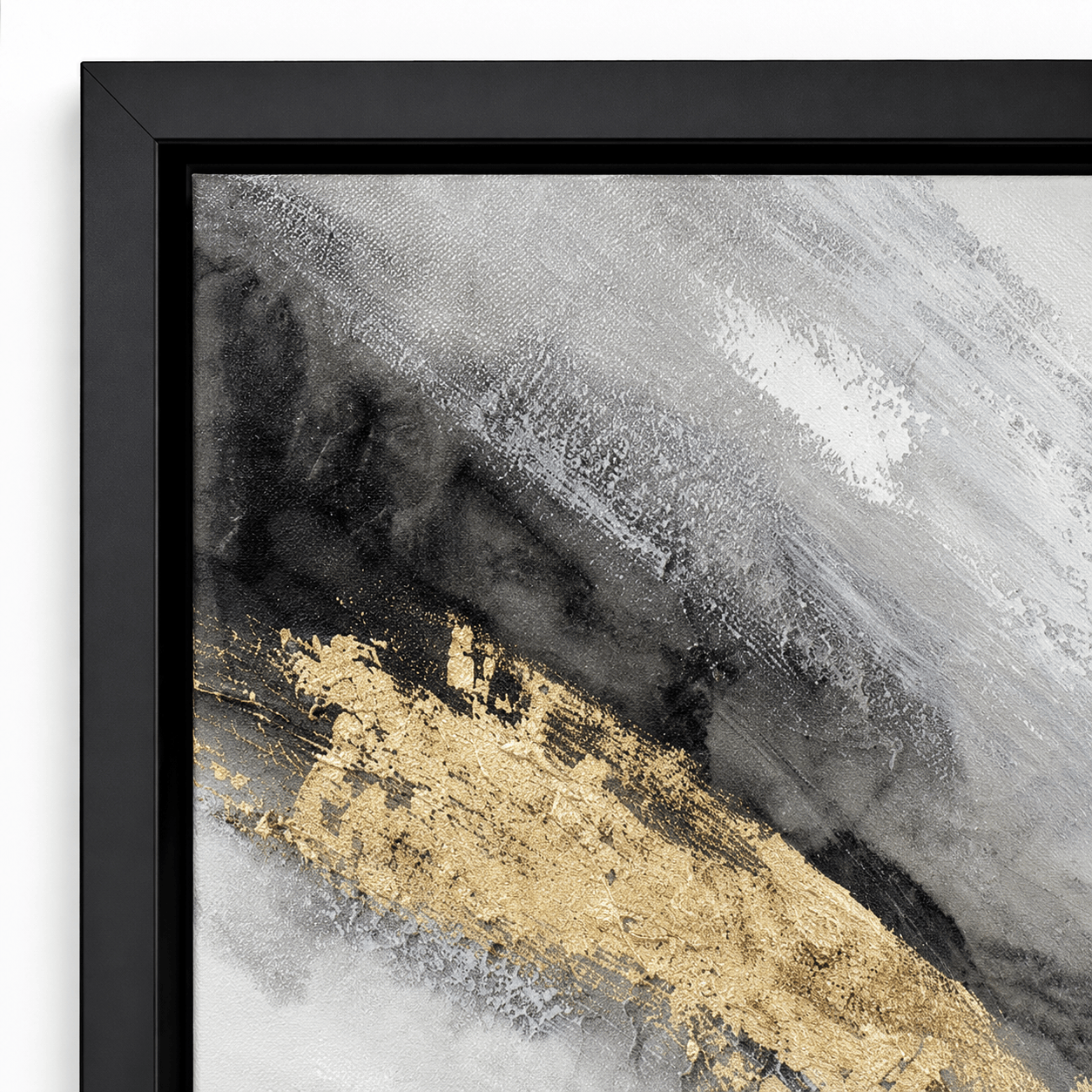 Pictures  -  11046 Canvas Painting Black Frame - 80 x 100cm  -  60485773