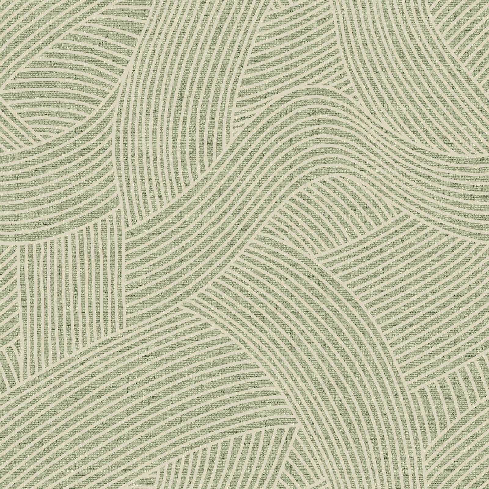 Wallpaper  -  Belgravia Maya Geometric Green Wallpaper  - 1725  -  60009429