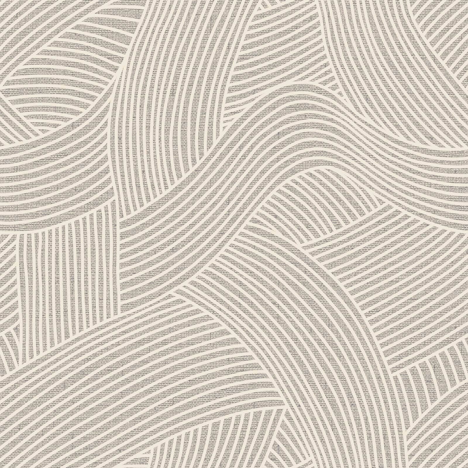 Wallpaper  -  Belgravia Maya Geometric Grey Wallpaper - 1728  -  60009432