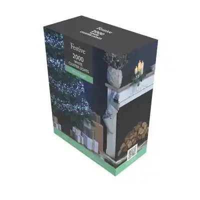Christmas  -  2000 Multifunction Christmas Tree Lights - White  -  60487839