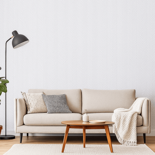 Wallpaper  -  Anaglypta Herringbone Wallpaper - RD261  -  60011421