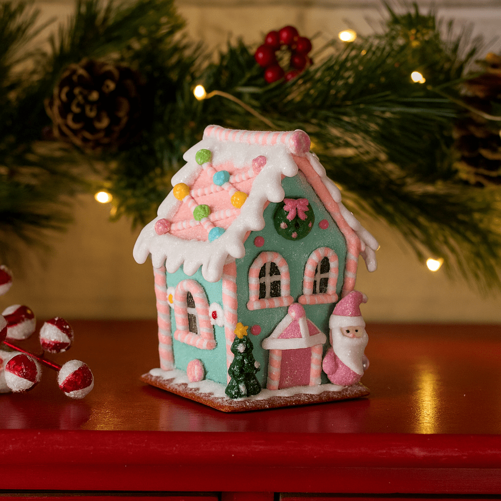 Christmas  -  Gingerbread Santa IceCandy Cottage  -  60418220