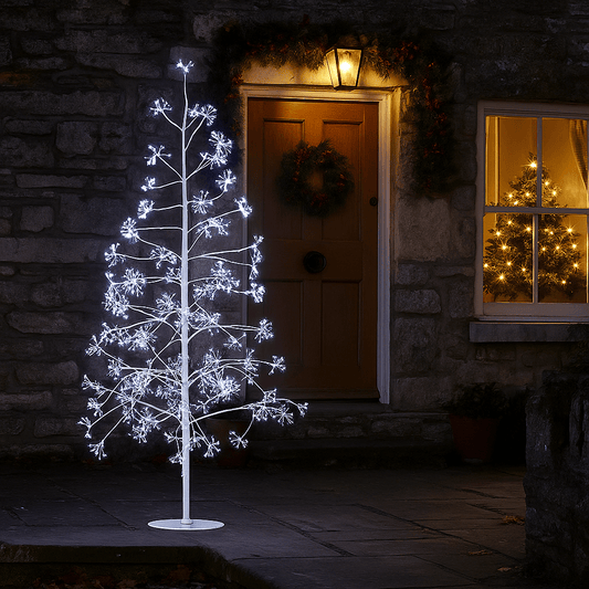 Christmas  -  Cool White Twinkling Tree - 1.8m  -  60418214