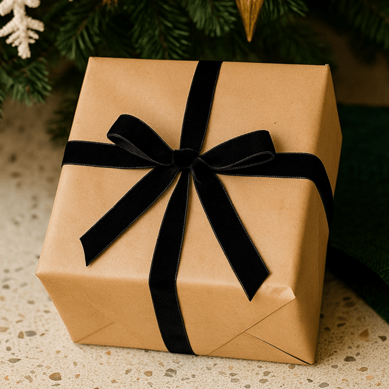 Christmas  -  Black Velvet Ribbon - 15mm x 20m  -  60014174