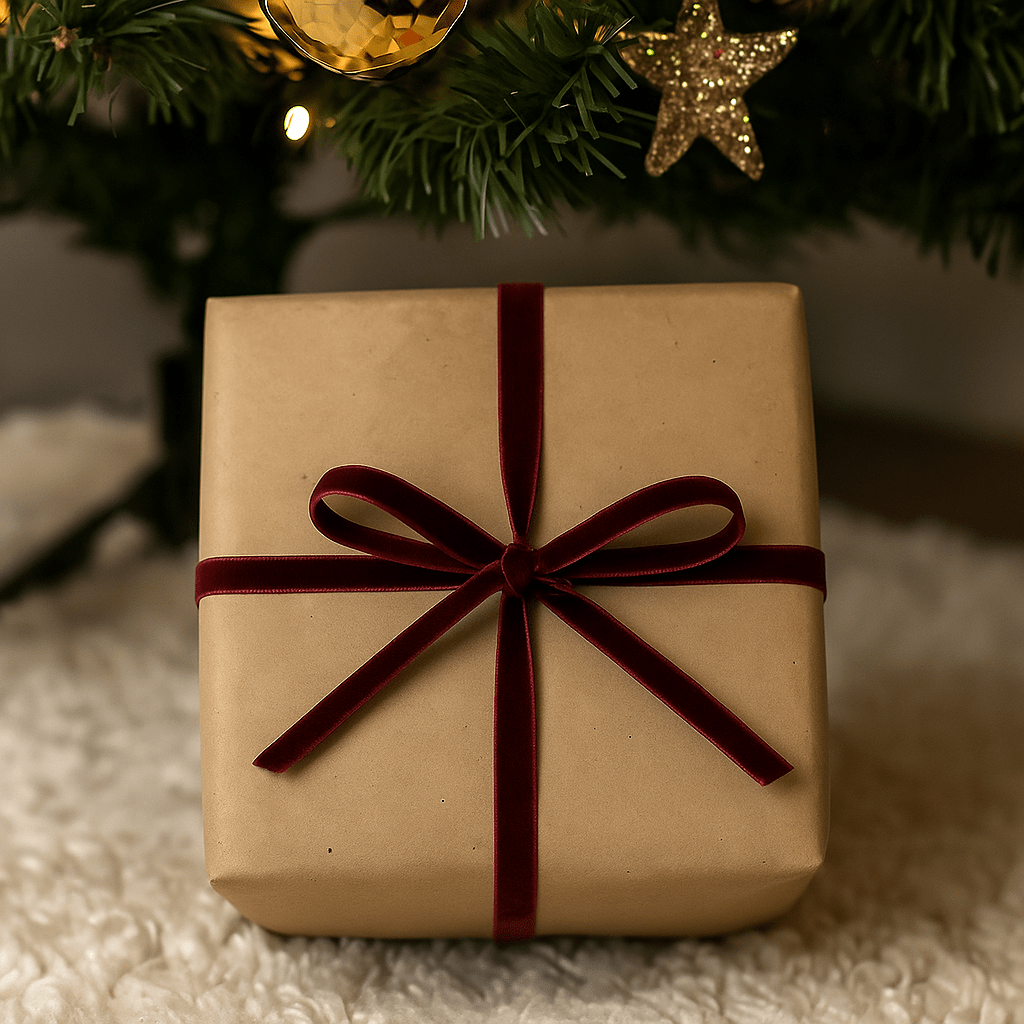 Christmas  -  Burgundy Velvet Ribbon - 15mm x 20m  -  60014172