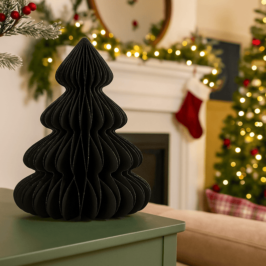 Christmas  -  Black Paper Tree Decoration - 60cm  -  60450735