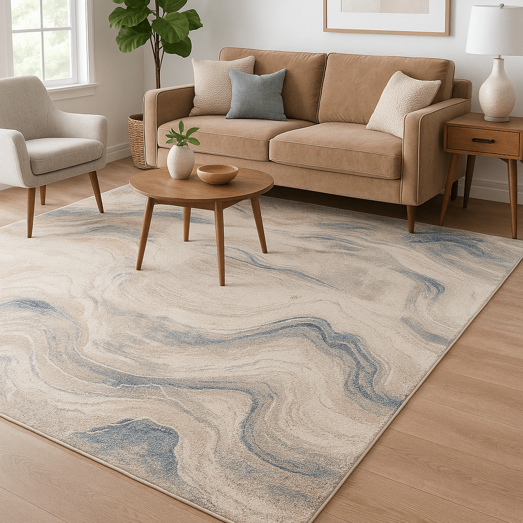 Rugs  -  Canyon 52096/7777  Wave Terracotta - 200cm x 290cm  -  60484171