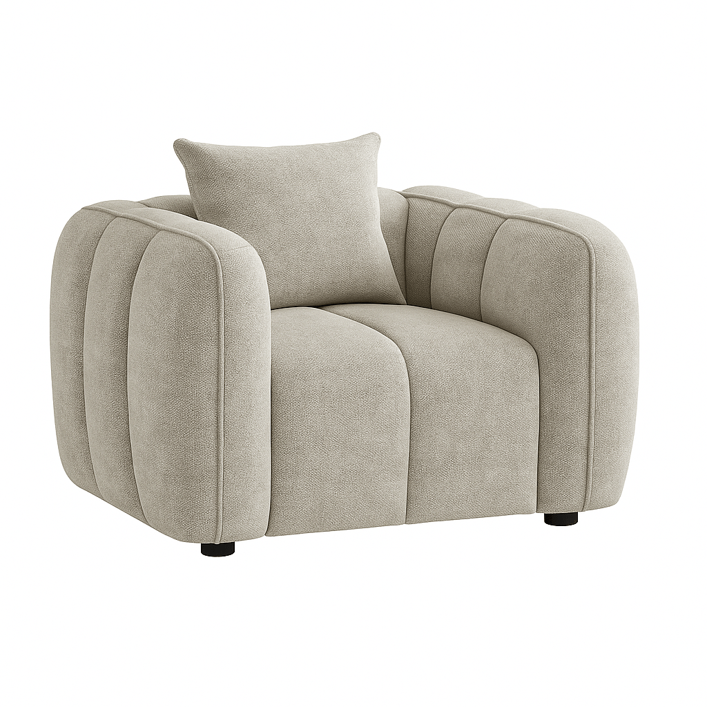 Outlet Sofas  -  Outlet Dani Chair - Beige  -  60484777