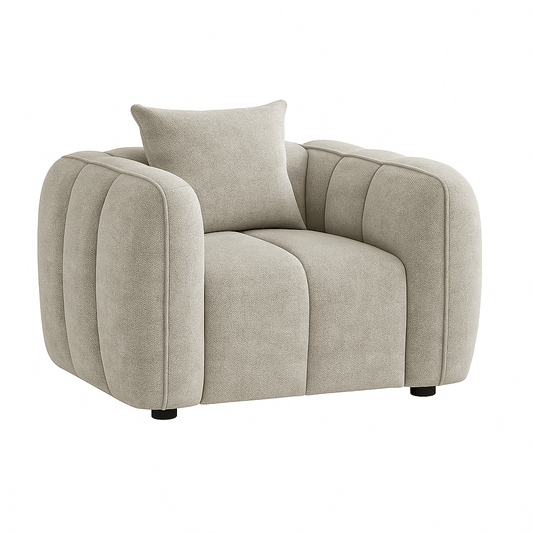 Outlet Sofas  -  Outlet Dani Chair - Beige  -  60484777