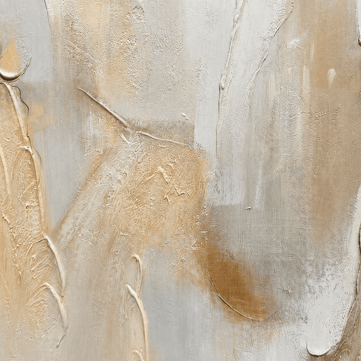 Pictures  -  21049 Canvas Painting Gold Frame - 100 x 100cm  -  60485777