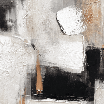Pictures  -  21196 Canvas Painting Black Frame - 100 x 100cm  -  60485778