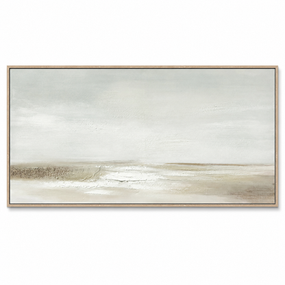 21270 Canvas Painting Light Wood Frame - 120 x 60cm